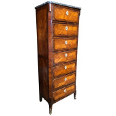 LOUIS XV SEMAINIERE, SIGNED JE