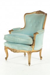 LOUIS XV-STYLE ARMCHAIR.  Amer