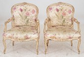LOUIS XV STYLE ARMCHAIR FAUTEU
