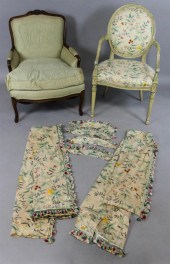 LOUIS XV STYLE BERGERE A LA RE