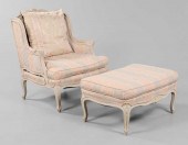 Louis XV Style Bergère and Ott