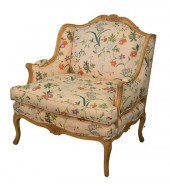 LOUIS XV STYLE BERGERE WITH CU