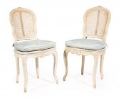 LOUIS XV-STYLE BLEU AND CREME