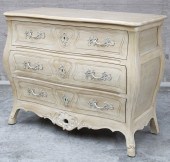 LOUIS XV STYLE BOMBE COMMODE L