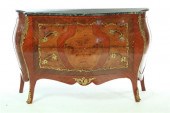 LOUIS XV-STYLE BOMBE COMMODE.