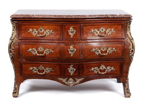 LOUIS XV STYLE BOMBE COMMODELOUIS