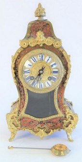 LOUIS XV STYLE BOUILLE CLOCK,