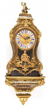 LOUIS XV-STYLE BRACKET CLOCKLo