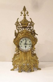 LOUIS XV STYLE BRASS CASED MAN