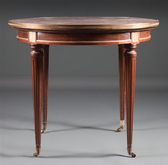 Louis XV style brass inlaid