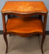 LOUIS XV STYLE BRASS MOUNTED F