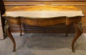 LOUIS XV STYLE BRASS MOUNTED M