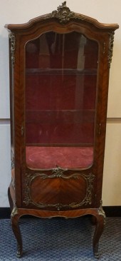 LOUIS XV STYLE BRASS MOUNTED K