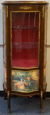 LOUIS XV STYLE BRASS MOUNTED K