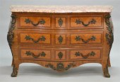 LOUIS XV STYLE BRASS MOUNTED I