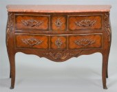 LOUIS XV STYLE BRASS MOUNTED I