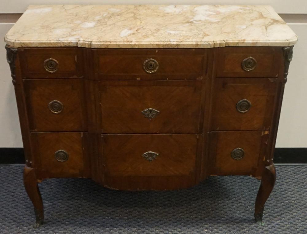 LOUIS XV STYLE BRONZE MOUNTED