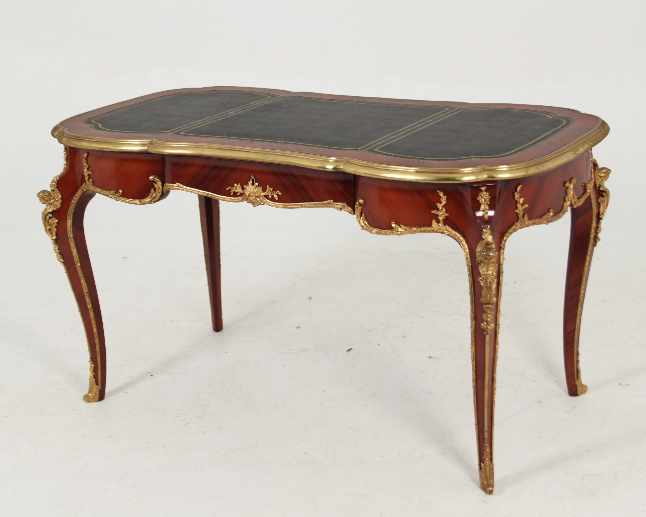 LOUIS XV STYLE BRONZE MOUNTED