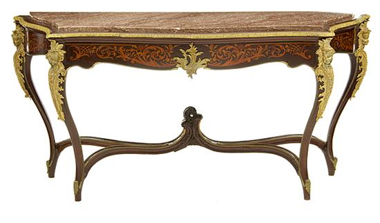 Louis XV style bronze-mounted