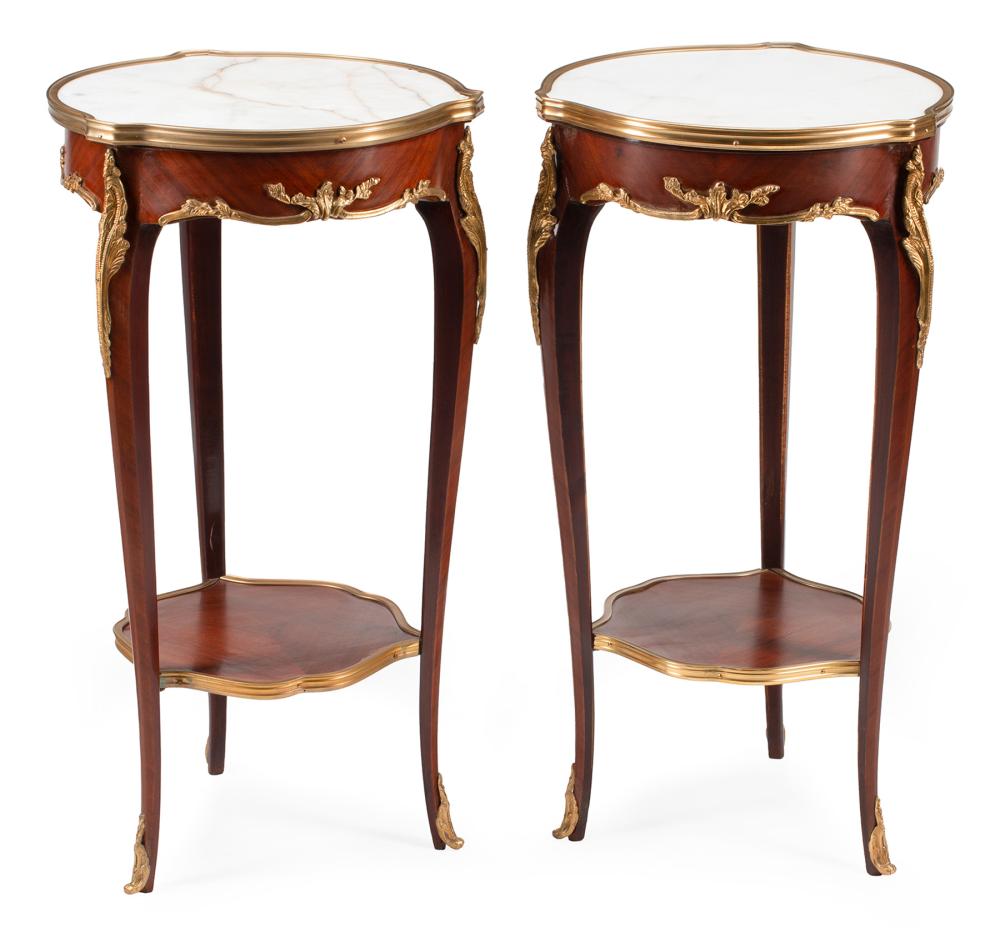 LOUIS XV-STYLE BRONZE-MOUNTED
