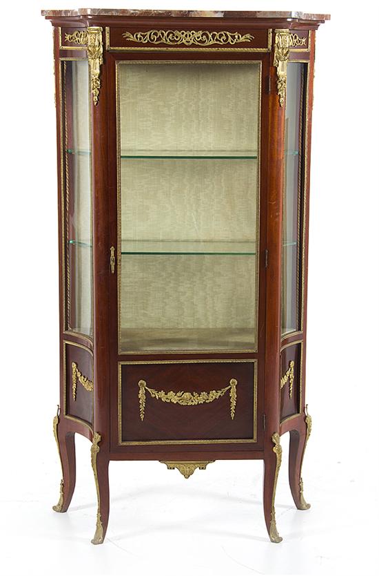 Louis XV style bronze-mounted