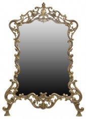 LOUIS XV STYLE BRONZE OVERMANT
