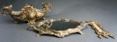 LOUIS XV STYLE BRONZE TABLE RE