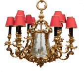 LOUIS XV-STYLE BRONZE TWELVE-L