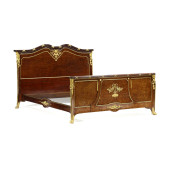 LOUIS XV STYLE BURL TULIP WOOD
