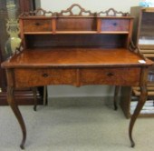 LOUIS XV STYLE BURL WALNUT WRI