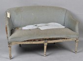 LOUIS XV STYLE CABRIOLE SETTEE
