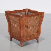 LOUIS XV STYLE CANED JARDINIER