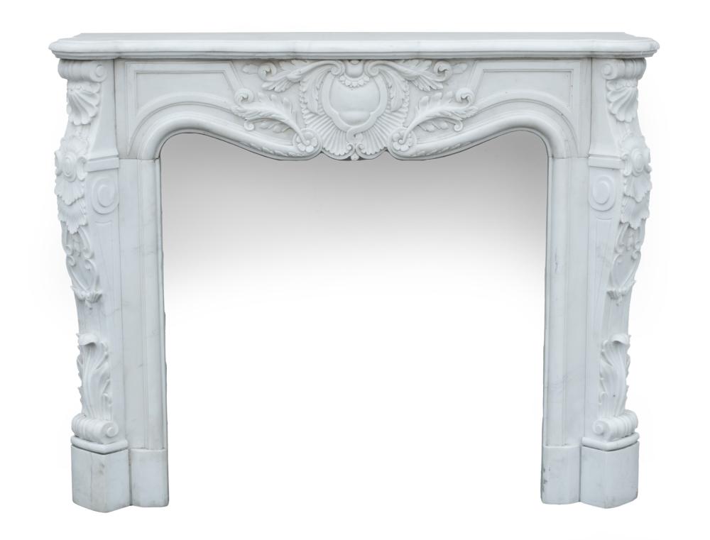 LOUIS XV-STYLE CARRARA MARBLE