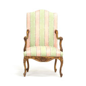 LOUIS XV STYLE CARVED AND UPHO
