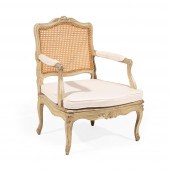 LOUIS XV-STYLE CARVED AND GRIS