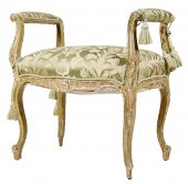 LOUIS XV-STYLE CARVED AND PAIN
