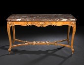 Louis XV-Style Carved Fruitwoo