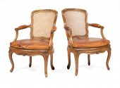 LOUIS XV-STYLE CARVED FRUITWOO