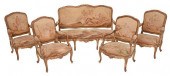 LOUIS XV STYLE CARVED GILTWOOD