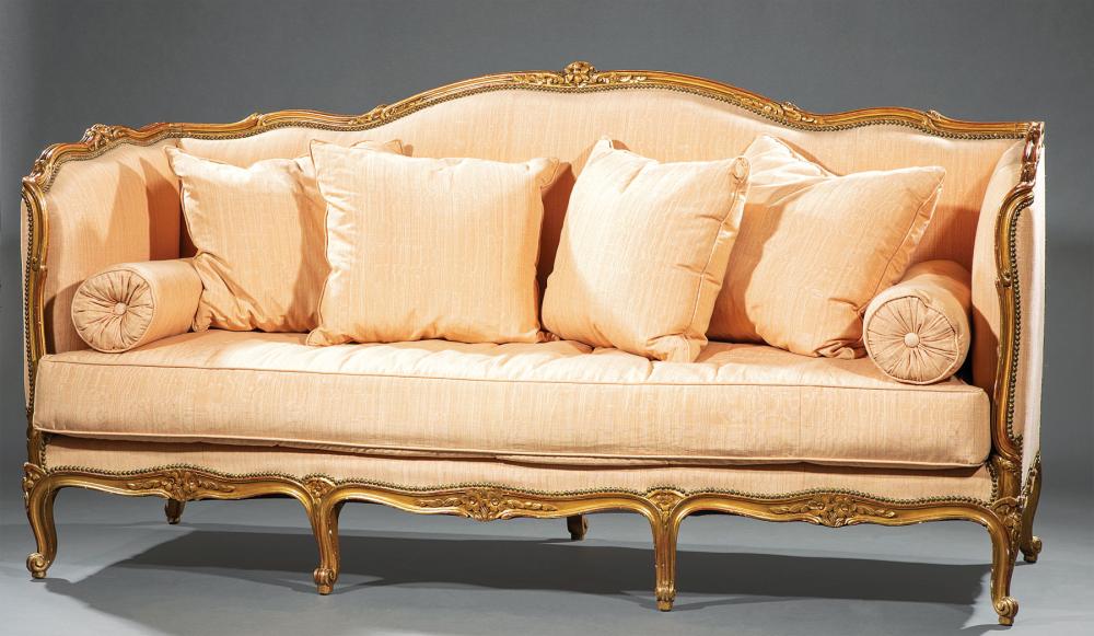 LOUIS XV-STYLE CARVED GILTWOOD