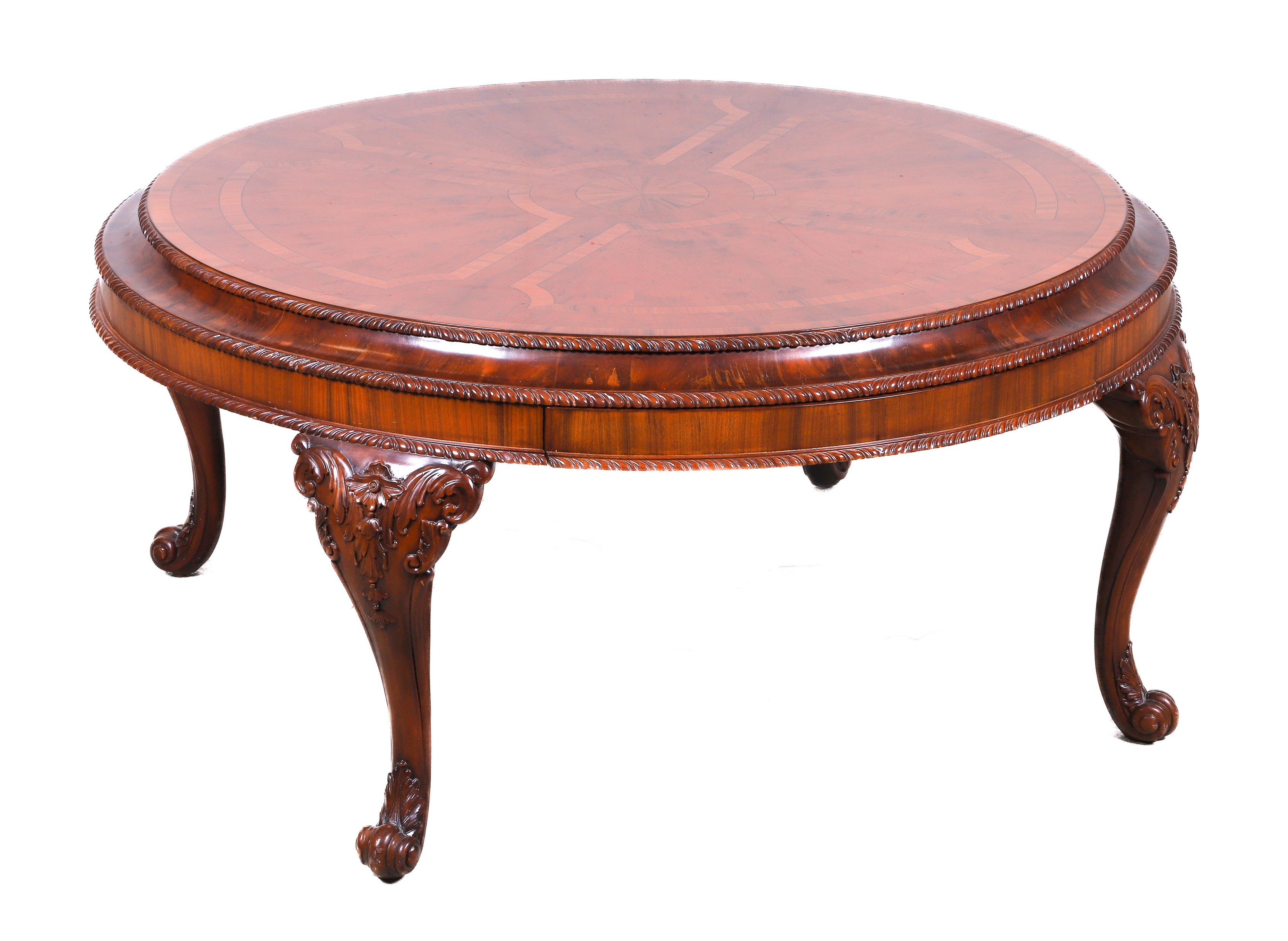 Louis XV style carved mahogany