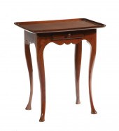 LOUIS XV-STYLE CARVED MAHOGANY