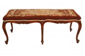 LOUIS XV-STYLE CARVED NEEDLEWO