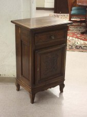 LOUIS XV STYLE CARVED OAK SIDE