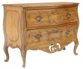 LOUIS XV STYLE CARVED WALNUT B