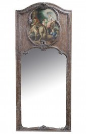 LOUIS XV STYLE CARVED WALNUT T