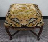 LOUIS XV STYLE CARVED WALNUT A
