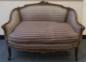 LOUIS XV STYLE CARVED WALNUT U
