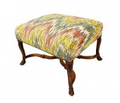 LOUIS XV STYLE CARVED WALNUT H