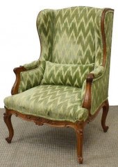 LOUIS XV STYLE CARVED WALNUT B